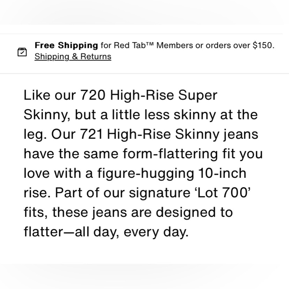 Levi's Women's 721 High Rise Distressed White Skinny Jeans - Picture 15 of 15